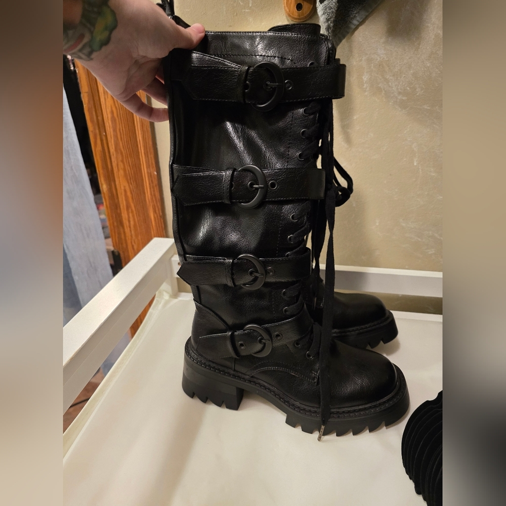 NWOT Killstar x KIHILIST US 10 Lunaclysm Boots - Picture 5 of 15
